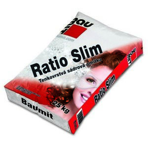 Omítka sádrová Baumit Ratio Slim 0,6 mm 25 kg