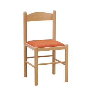 Židle PISA tm,hnědá barados arancio - poslední kusy