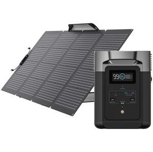Elektrocentrála AKU EcoFlow Delta 2 + solární panel 220 W