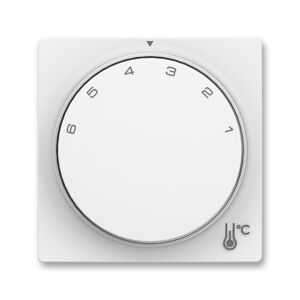 Kryt termostat otočný prostor ABB Zoni matná bílá