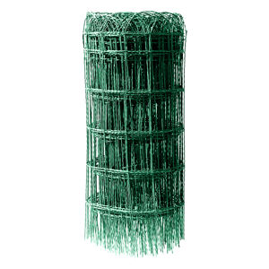 Pletivo dekorační Dekoran Zn + PVC zelené výška 0,65 m 10 m/role