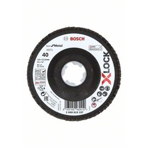 Kotouč lamel. Bosch X571 Best for Metal X-LOCK FD 115 mm 40