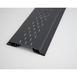 Profil ventilační plastový grafit 100x9×3000 mm