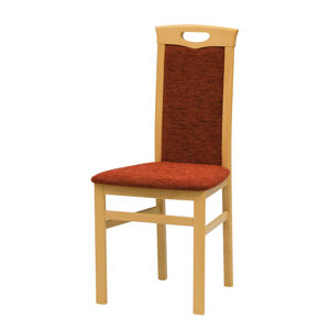 Židle BENITO třešeň miron beige - poslední kusy