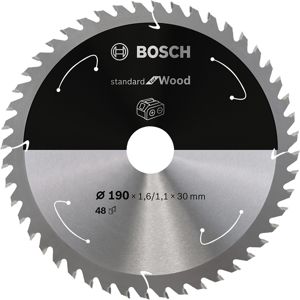 Kotouč pilový Bosch Standard for Wood AKU 190×30×1,1 mm 48 z.