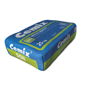 Minerální omítka CEMIX 508 břizolitová přírodní bílá se slídou 25 kg