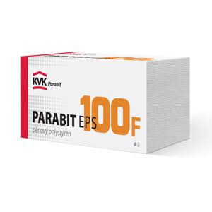 Tepelná izolace KVK Parabit EPS 100 F 80 mm (3 m2/bal.)