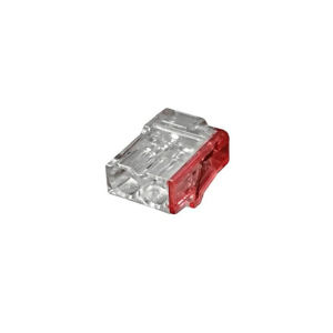 Svorka krabicová nasouvací Eleman PC212-R červená 100 ks