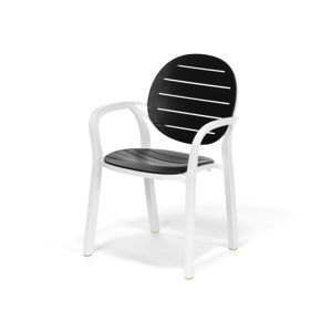 Polypropylenová židle MOLLY černá