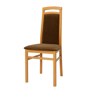 Židle ALLURE tm,hnědá carabu beige - poslední kusy