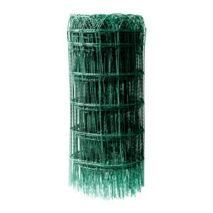 Pletivo dekorační Dekoran Zn + PVC zelené výška 0,65 m 25 m/role