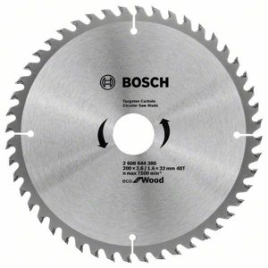 Kotouč pilový Bosch Eco for Wood 200×32×2,6 mm 48 z.