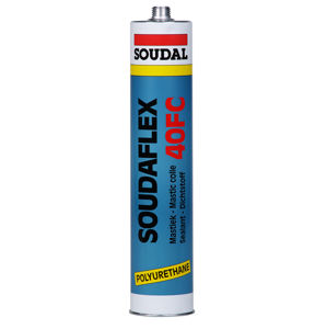 Tmel polyuretanový Soudal SOUDAFLEX 40 FC šedý 600 ml