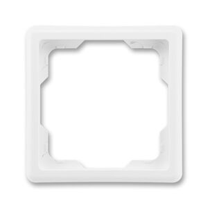 Rámeček ABB Classic jednonásobný jasně bílá