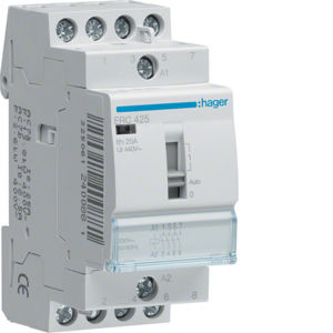 Stykač s manuálním ovládáním Hager ERC425