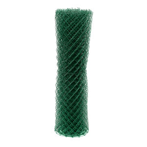 Pletivo čtyřhranné Ideal Zn + PVC Zapletené zelené výška 1,25 m 25 m/role