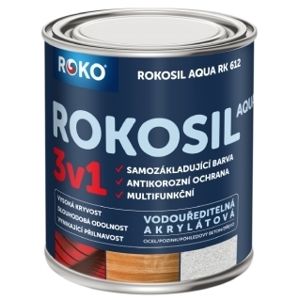 Barva samozákladující Rokosil Aqua 3v1 RK 612 bílá, 3 l