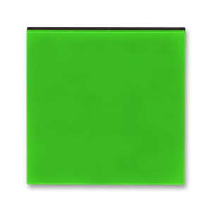 Kryt stmívač s průzorem ABB Levit zelená, kouřová černá