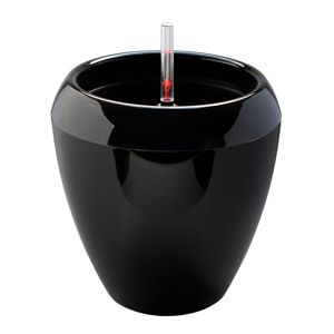 Designový samozavlažovací květináč CALIMERA průměr 35 A1, černá