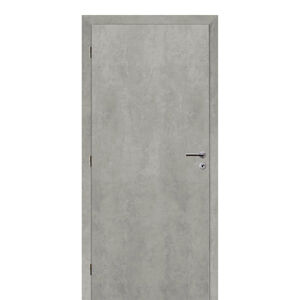 Dveře interiérové Solodoor SMART PLNÉ levé šířka 900 mm beton