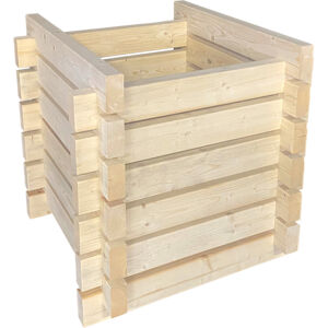 Kompostér dřevěný 800×800×900 mm