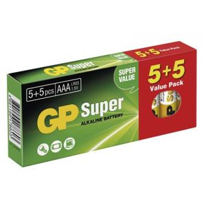 Baterie LR03 AAA GP Super 10 ks/bal
