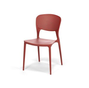 Polypropylenová židle WENDY červená - poslední kus