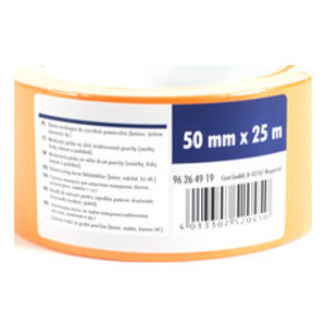 Páska maskovací tkaninová Color Expert oranžová 50 mm/25 m