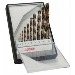 Sada vrtáků do kovu Bosch HSS-Co 1–10 mm 10 ks