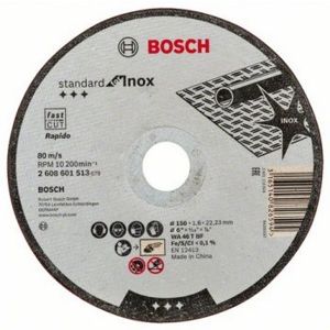 Kotouč řezný Bosch Standard for Inox 150×1,6 mm