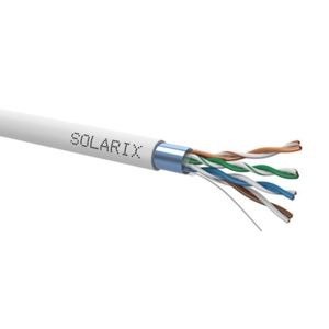 Kabel instalační Solarix CAT5e FTP stíněný PVC metráž