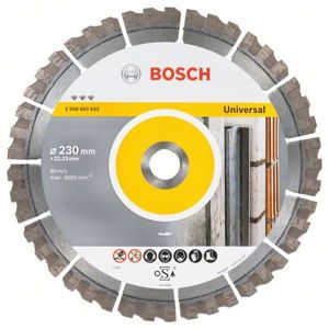 Kotouč řezný diamantový Bosch Best for Universal 230×22,23×2,4×15 mm