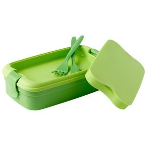 Svačinový box LUNCH & GO - zelený