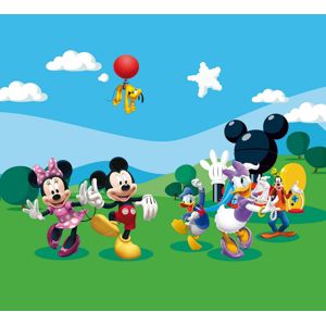 Foto závěs s motivem Mickey Mouse a přátelé, 180×160 cm
