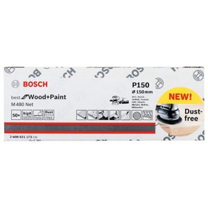 Mřížka brusná Bosch M480 Best for Wood and Paint 150 mm 120