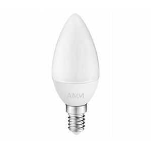 Žárovka LED AMM E14 4,9 W C37