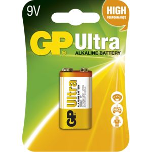 Baterie alkalická GP ULTRA 6LF22(9V) 1 ks/bal)