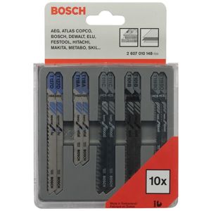 Sada pilových plátků Bosch Wood and Metal 10 ks