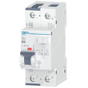 Chránič proudový s jištěním OEZ OLI-6B-1N-030AC