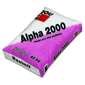 Samonivelační litý potěr Baumit Alpha 2000 40kg