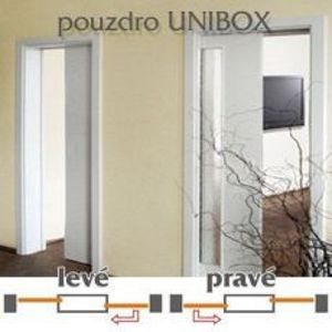 Pouzdro pro posuvné dveře Norma Unibox do zdiva 700+700 mm