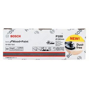 Mřížka brusná Bosch M480 Best for Wood and Paint 150 mm 100