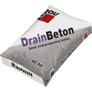 Beton drenážní Baumit DrainBeton 4 mm 40 kg