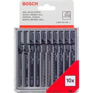 Sada pilových plátků Bosch Wood 10 ks