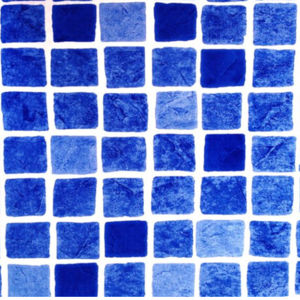 Bazénová fólie z PVC-P ALKORPLAN 3000 protiskluz persia modrá ATYP tl. 1,8 mm, šíře 1,65 m