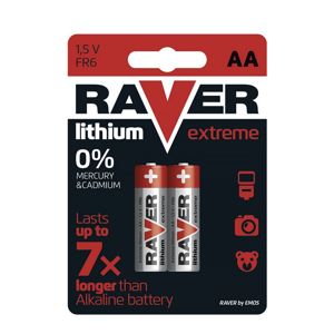 Baterie FR6 AA, Raver Lithium