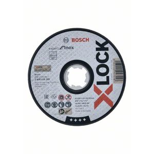 Kotouč řezný korundový Bosch Expert for Inox X-LOCK 125×22,23×1,6 mm 25 ks