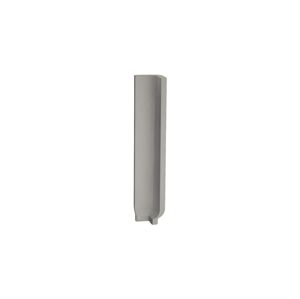 Roh vnitřní pro sokl s požlábkem Rako Color Two 2,4×20 cm šedá matná GSIRI110