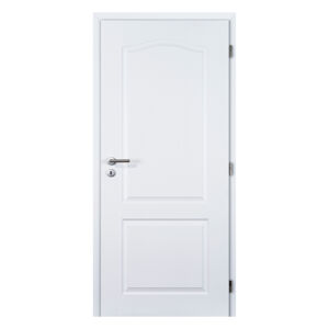 Dveře plné profilované Doornite Claudius bílé pravé 600 mm