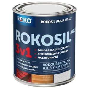 Barva samozákladující Rokosil Aqua 3v1 RK 612 čer. hnědá, 0,6 l